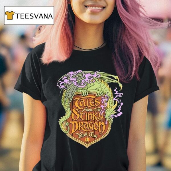 Tales From The Stinky Dragon Year One Anniversary T Shirt