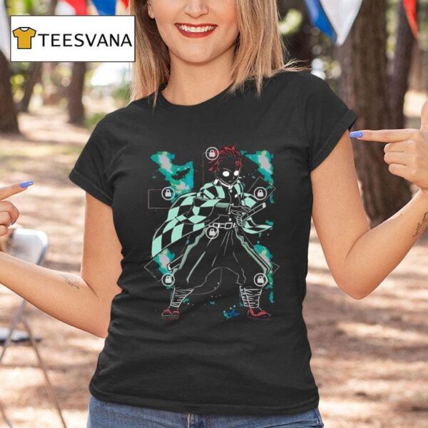 Tanjiro Kamado From Demon Slayer Kimetsu No Yaiba T Shirt