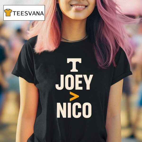 Tennessee Volunrs Joey Vs Nico T Shirt