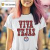 Texas Rangers Viva Tejas T Shirt