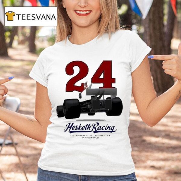 The Hesketh Flyer The Biggest Little Racing Team In The World T Shirt