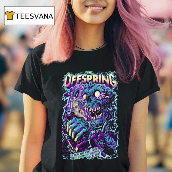 The Offspring The Woodlands Tx Tour T Shirt