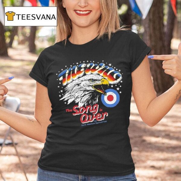 The Who The Song Is Over North America Farewell Tour Eagle T Shirt