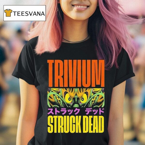 Trivium Struck Dead Dragon Eye T Shirt