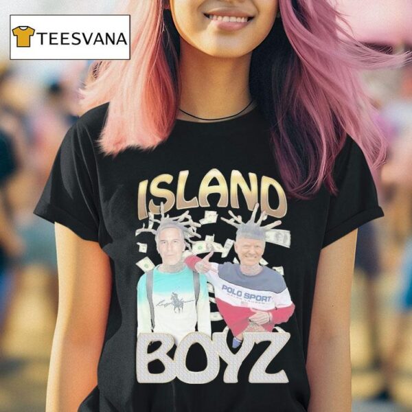 Trump And Jeffrey Epstein Island Boyz T Shirt