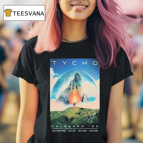 Tycho Colorado Springs Aug Aspen Boulder Telluride T Shirt