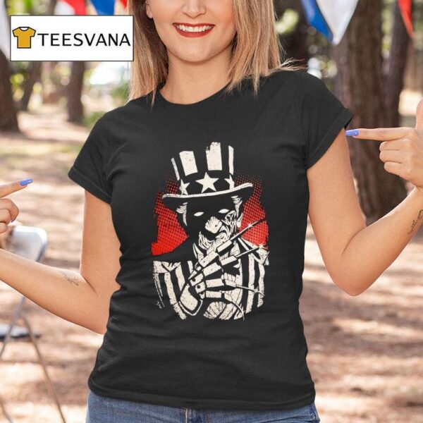 Uncle Kruger Style Uncle Sam Nightmare T Shirt