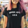 Upper Left Usa T Shirt