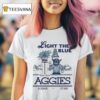 Utah State Aggies Light The Blue A Logan Masco T Shirt