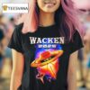 Wacken Years Of Metal Madness Saucer Ufo T Shirt