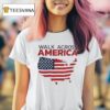 Walk Across America Map T Shirt