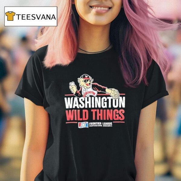 Washington Wild Things Frontier League Professional Baseball T Shirt