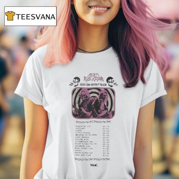 Wmc Alien Rockstar Jooyeon Favorit Track T Shirt