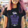 Wobble Factory Sound Haven Lineup T Shirt