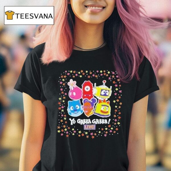 Yo Gabba Gabba Live Tour T Shirt