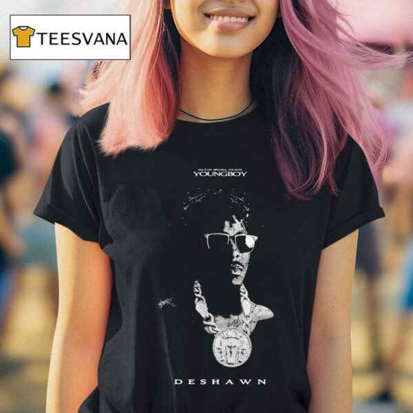 Youngboy Never Broke Again Deshawn Album Cover T Shirt