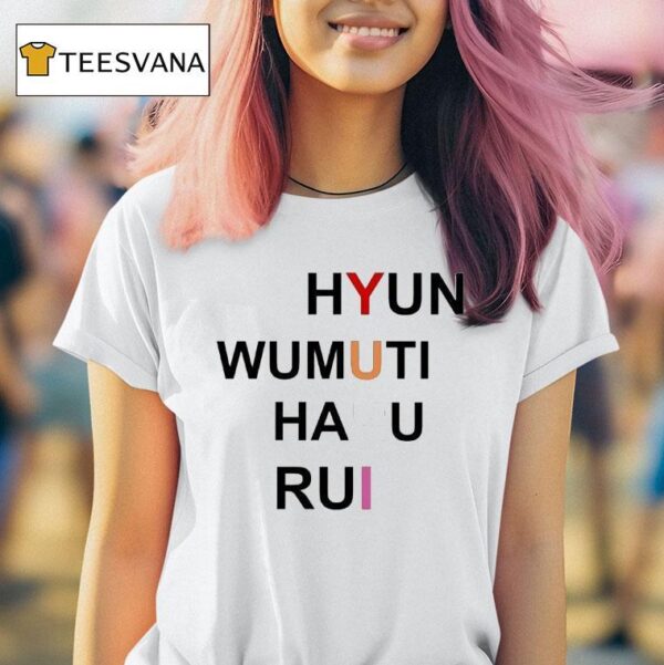 Yuri Hyun Wumuti Haru Rui T Shirt