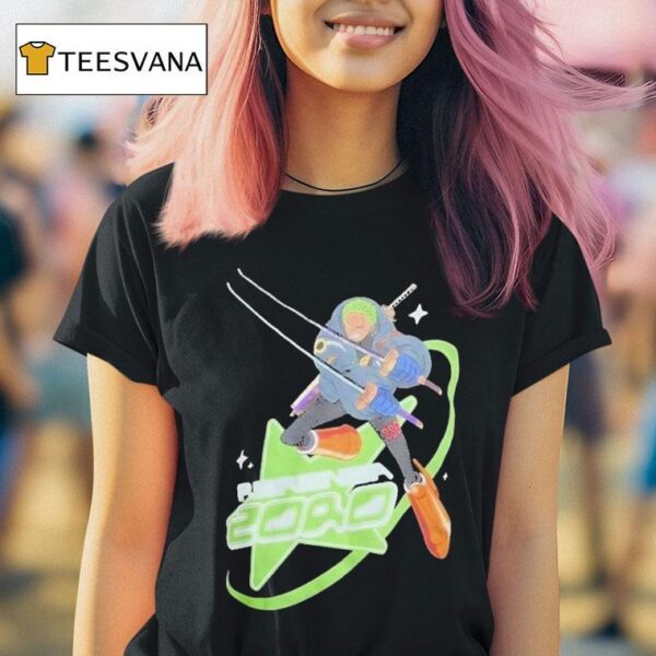 Zoro Futuristic Samurai T Shirt