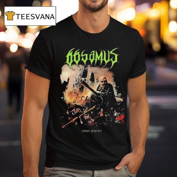 Samus Jurassic Geriatrics T Shirt