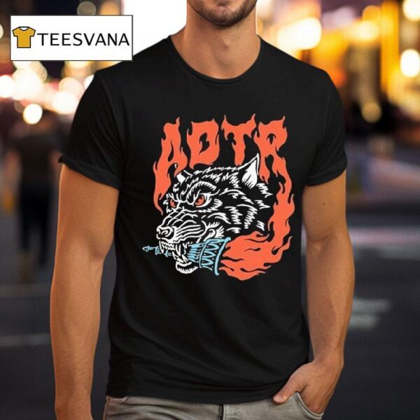 A Day To Remember Torch Wolf T Shirt