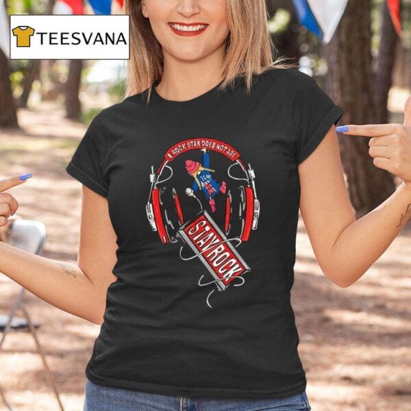 A Rock Star Does Not Age Stay Rock T Shirt