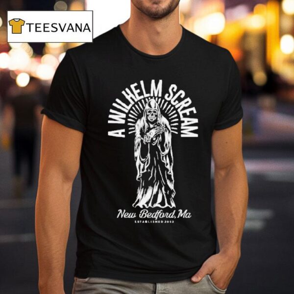 A Wilhelm Scream New Bedford Ma Grim Reaper T Shirt