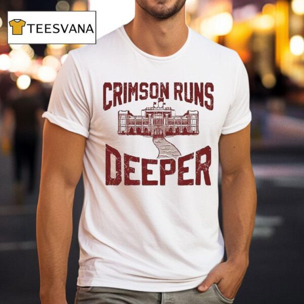 Alabama Crimson Tide Crimson Runs Deeper T Shirt