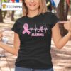 Alabama Heartbeat Pink Ribbon Breast Cancer T Shirt