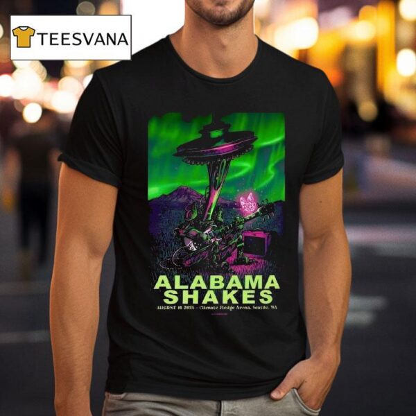 Alabama Shakes Climate Pledge Arena Event Seattle Wa T Shirt