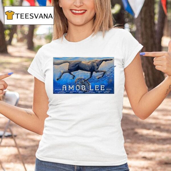Amos Lee Tour Eu Uk Horse T Shirt