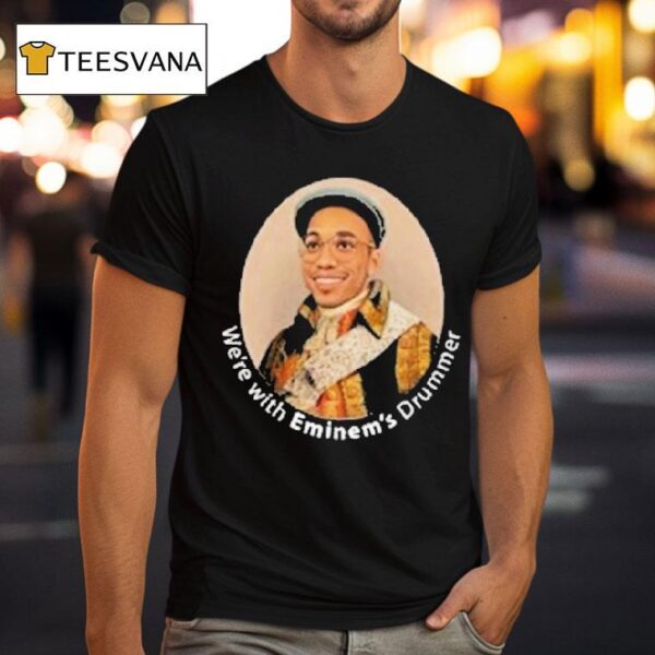 Anderson Paak We Re With Eminem S Halftime Drummer T Shirt