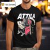 Attila Pizza Grim Reaper Sofa T Shirt