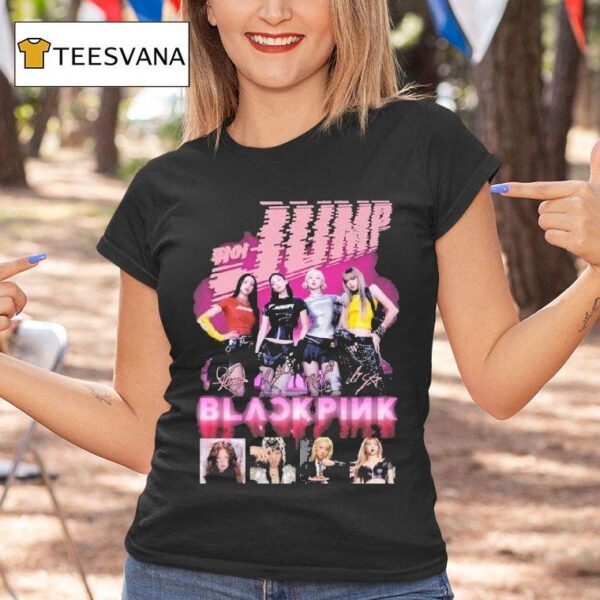 Blackpink Jump Signatures T Shirt