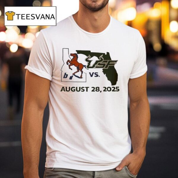 Boise State Broncos Vs South Florida Bulls August T Shirt