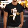Breece Hall Superstar Pose Iowa Hawkeyes T Shirt