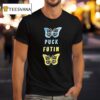 Butterfly Puck Futin T Shirt