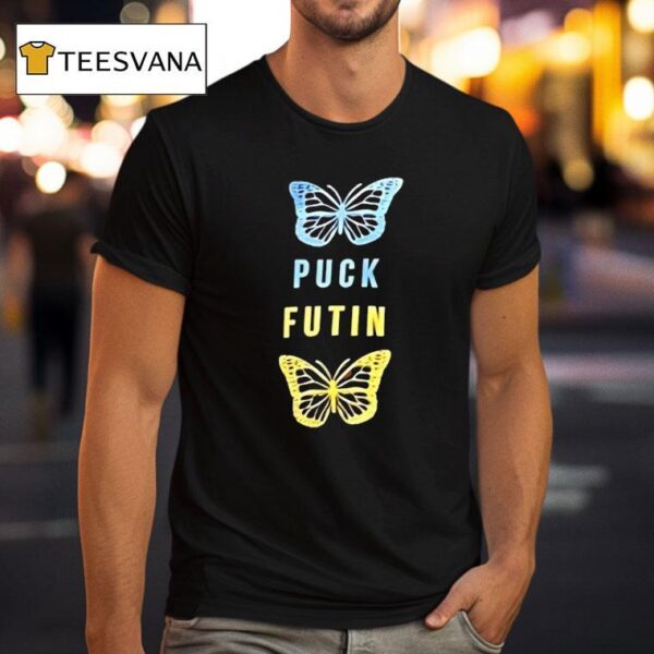 Butterfly Puck Futin T Shirt