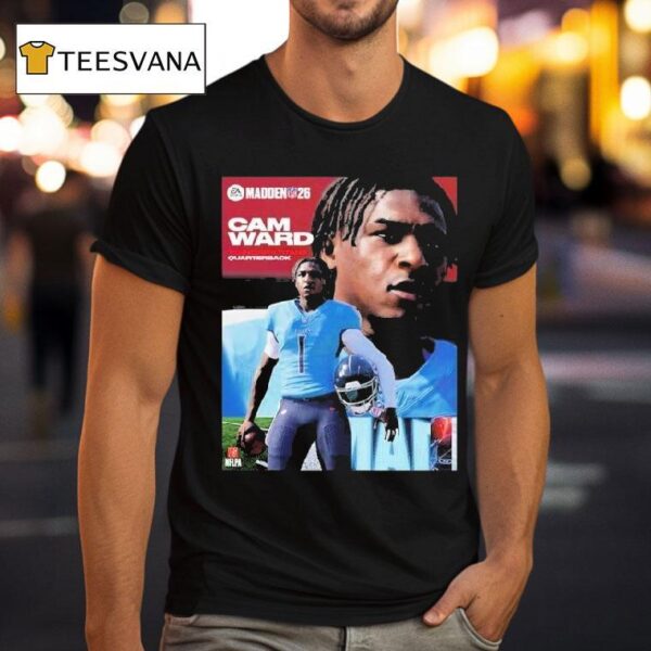 Cam Ward Tennessee Titans Rookie Quarterback Madden Nfl American Football T Shirt