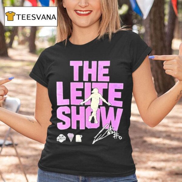 Carla Leite The Leite Show Golden State Valkyries Signature T Shirt
