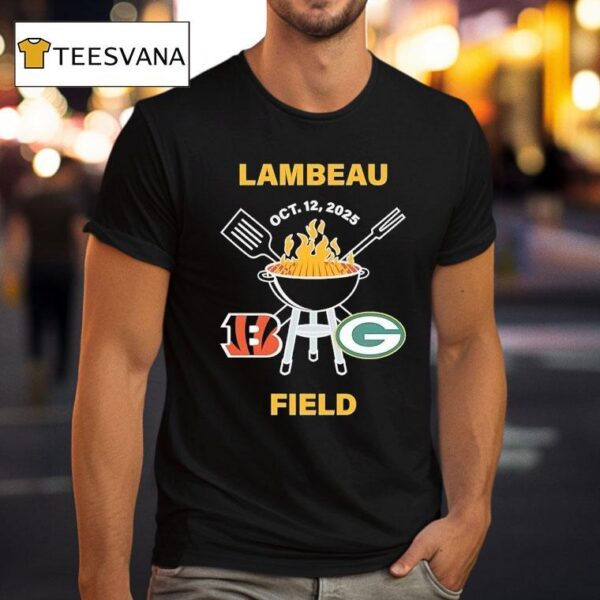 Cincinnati Bengals Vs Green Bay Packers Lambeau Field T Shirt