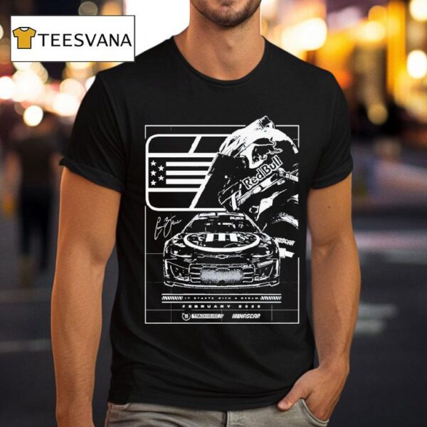Connor Zilisch Cup Series Announcement Trackhouse Nascar Redbull T Shirt
