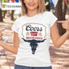 Coors Banquet Rodeo Longhorn Brass Tacks T Shirt