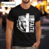 Courage Through Faith Lion T Shirt