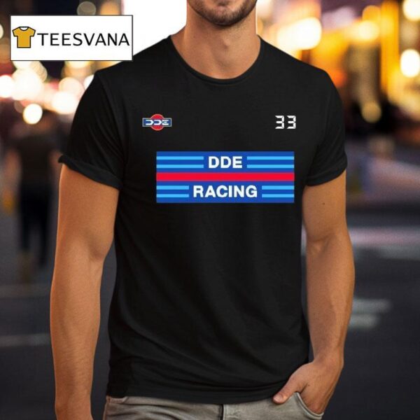 Dde Racing Garage Stripes And Speed T Shirt