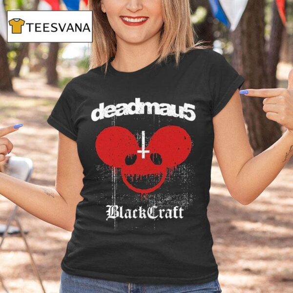 Deadmau X Blackcraft Blood Mau T Shirt