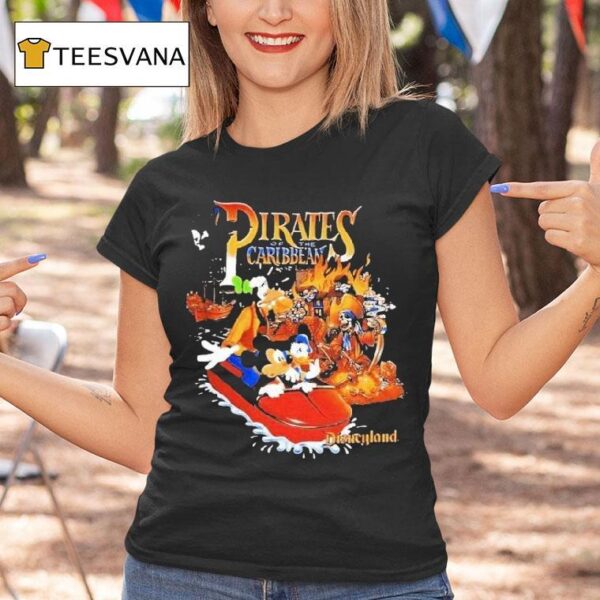 Disneyland And Universal Pirates Of The Caribbean T Shirt