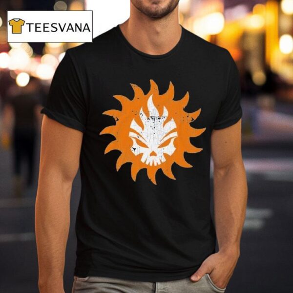 Do It With Dan Fire Skull T Shirt