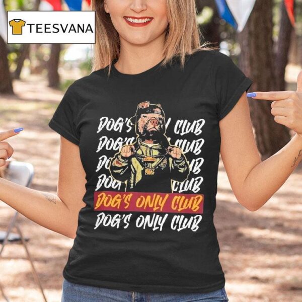 Dogs Only Club New York Bully Crew T Shirt