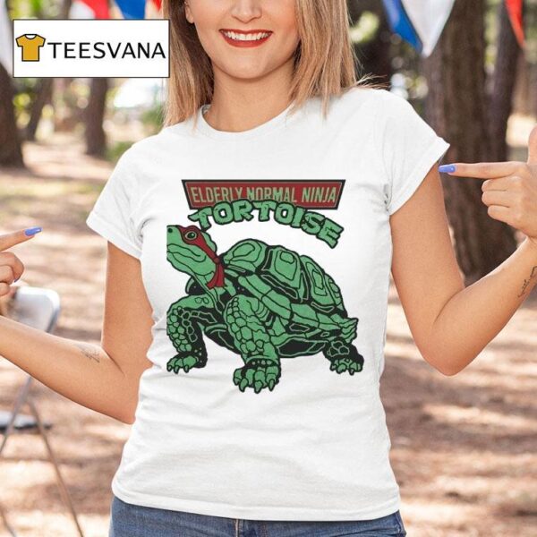Elderly Normal Ninja Tortoise Style Nage Mutant Ninja Turtles T Shirt