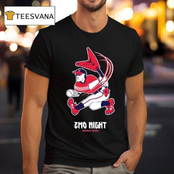 Emo Night Nashville Sounds T Shirt